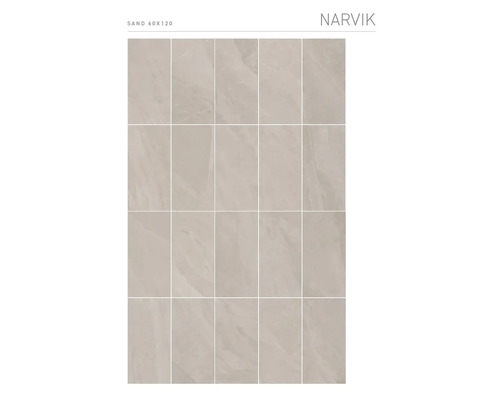 Model de gresie Narvik Sand 40x120