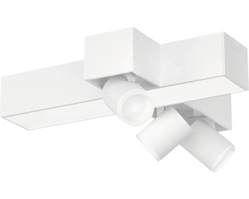 Plafonieră cu LED integrat Phillips Hue 3x4,2W 2960 lumeni, lumină RGBW, alb