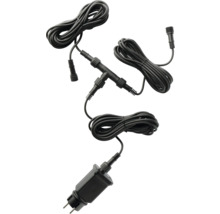 Cablu de distribuție pentru exterior cu ștecher și trei ieșiri