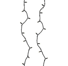 Două șiruri de luminițe cu lumini mici