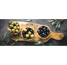 Tablou sticlă Mediterranean Food I 80x30 cm
