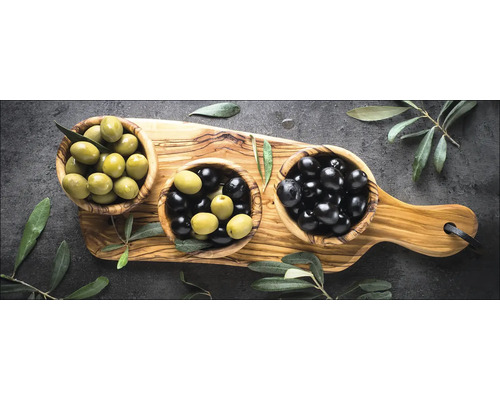 Tablou sticlă Mediterranean Food I 80x30 cm