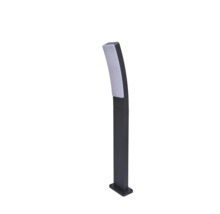 Stâlp iluminat cu LED integrat Kira 19W 1200 lumeni, lumină reglabilă, 74 cm, pentru exterior IP54, gri închis