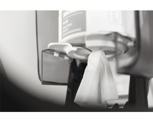 Dispenser de prosoape cu prosoape de hârtie