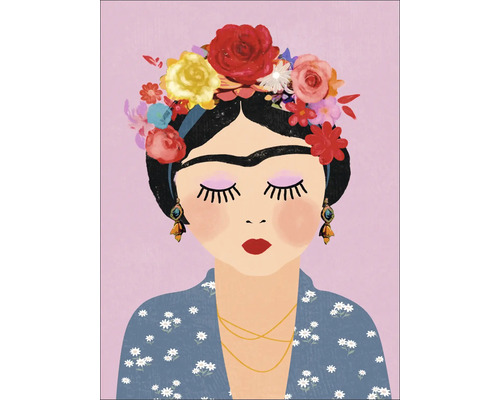 Tablou canvas Frida Kahlo II 57x77 cm