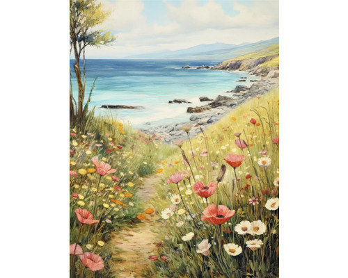 Tablou canvas Path to the Beach 77x57 cm