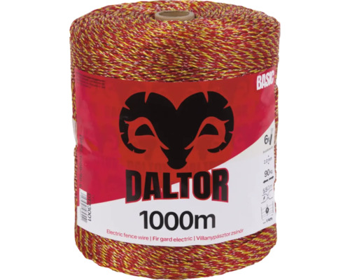 Fir gard electric NEXON BASIC 1000 m 6 lițe 90 kg Fir electric pentru gard Dalton 1000 m