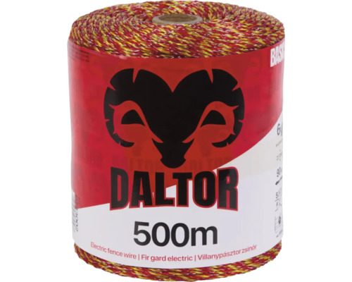 Fir gard electric NEXON BASIC 500 m 6 lițe 90 kg Fir electric Daltor 500 metri