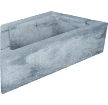 Jardinieră beton Elpreco Poliflor grafit 74/37x32x23 cm