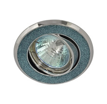 Spot LED încastrat Resin GU5.3 max. 1x50W Ø90 mm, albastru azur