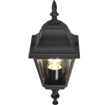 Lumină de perete exterioară neagră în stil felinar