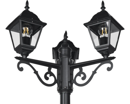 Lumină exterioară dublă în stil clasic