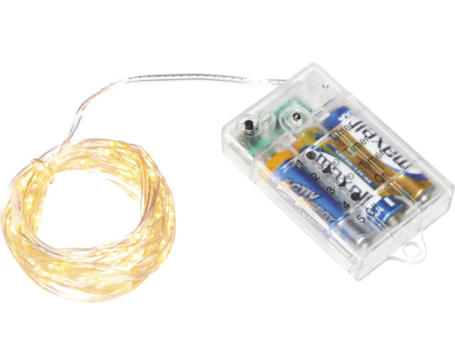 Ghirlandă luminoasă LED cu baterii și funcție de temporizare