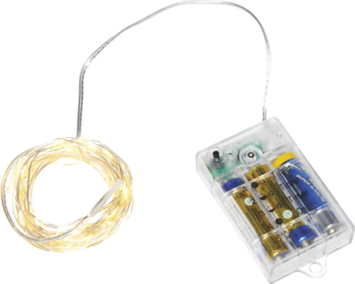 Ghirlandă luminoasă cu baterii cu temporizator