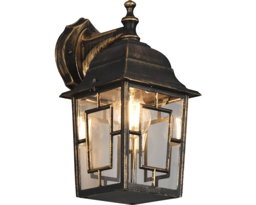 Lanternă de exterior cu sticlă transparentă