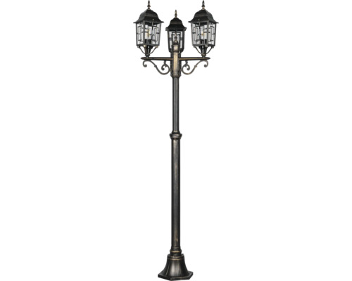 Lampion de grădină cu trei brațe pentru iluminarea spațiilor exterioare