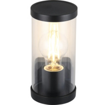 Lumină de perete pentru exterior cu cilindru transparent și bec