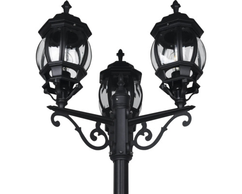 Lampă de grădină cu trei brațe pentru exterior