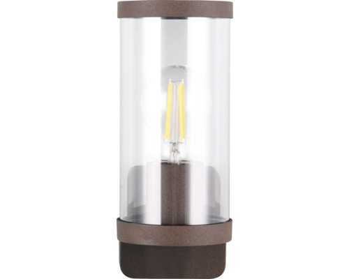 Lampă de masă decorativă din sticlă cu bec LED