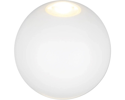 Lampa sferică albă