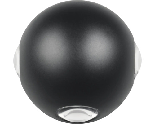 Lampă sferică neagră pentru interior