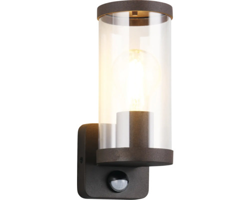 Lumină de perete cu senzor de mișcare și abajur cilindric