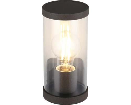 Lumină de perete cu sticlă cilindrică și sursă de lumină