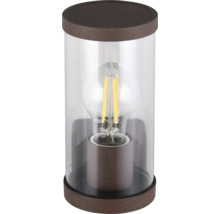 Lumină decorativă de exterior cu sticlă transparentă și sursă de lumină