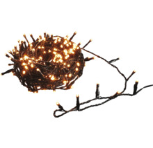 Șir de lumini cu lumini albe calde