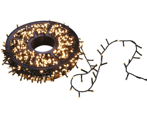 Ghirlandă luminoasă pe rolă