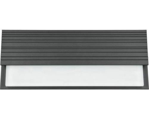 Lumină de perete cu LED gri pentru exterior