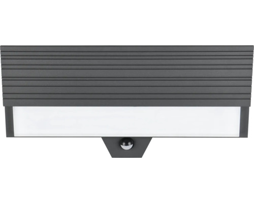 Lumină de exterior gri cu senzor de mișcare