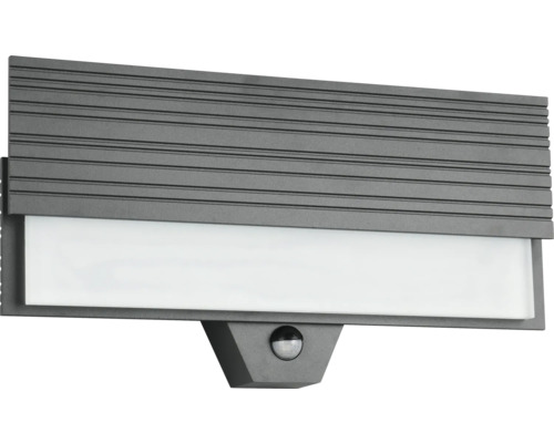 Lumină exterioară gri cu senzor de mișcare