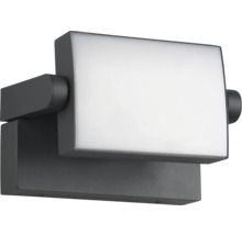 Lampa de perete din metal cu abajur dreptunghiular