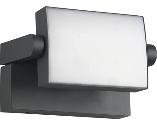 Lampa de perete din metal cu abajur dreptunghiular