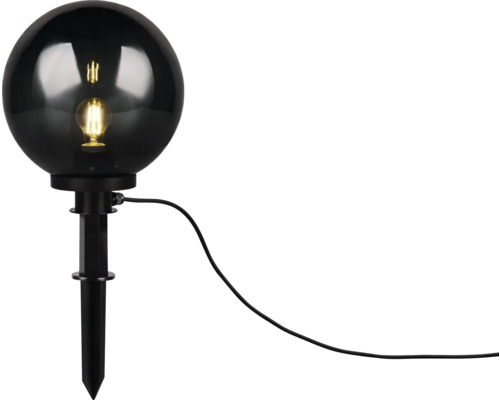 Lumină de grădină cu țăruș de pământ și abajur sferic