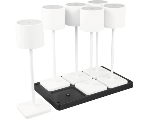 Jucărie de inteligență pentru câini cu șapte popice pe o platformă neagră