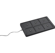 Veioză LED Fernandez 5W 130 lumeni, lumină reglabilă, pentru exterior IP54, antracit, set 6 bucăți