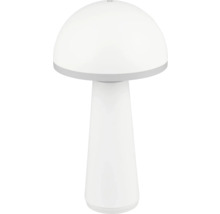 Veioză LED Fungo 2W 200 lumeni, lumină reglabilă, pentru exterior IP54, încărcare USB, albă