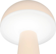 Veioză LED Fungo 2W 200 lumeni, lumină reglabilă, pentru exterior IP54, încărcare USB, roz coral