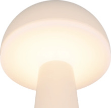Veioză LED Fungo 2W 200 lumeni, lumină reglabilă, pentru exterior IP54, încărcare USB, roz coral