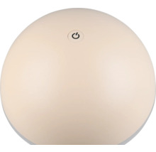 Veioză LED Fungo 2W 200 lumeni, lumină reglabilă, pentru exterior IP54, încărcare USB, roz coral