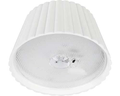 Lampadar cu LED integrat Suarez 2W 200 lumeni, pentru exterior IP44, încărcare USB, alb