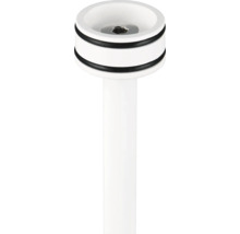 Lampadar cu LED integrat Suarez 2W 200 lumeni, pentru exterior IP44, încărcare USB, alb