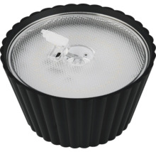 Lumină de perete LED de exterior neagră