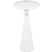 Veioză LED Torrez 2W 200 lumeni, lumină reglabilă, pentru exterior IP44, încărcare USB, albă
