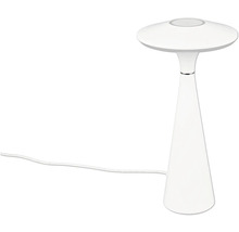Veioză LED Torrez 2W 200 lumeni, lumină reglabilă, pentru exterior IP44, încărcare USB, albă