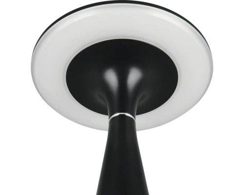 Lampă de masă cu LED, cu corp de iluminat inelar