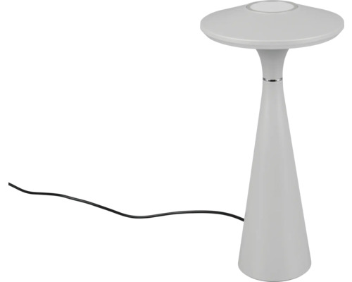Veioză LED Torrez 2W 200 lumeni, lumină reglabilă, pentru exterior IP44, încărcare USB, gri Veioză LED Torrez 2W 200 lumeni, lumină reglabilă, pentru exterior IP44, încărcare USB, gri