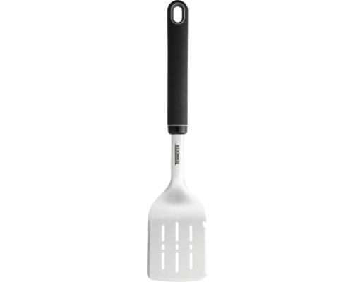 Spatulă grătar Tenneker cu fante și mâner negru